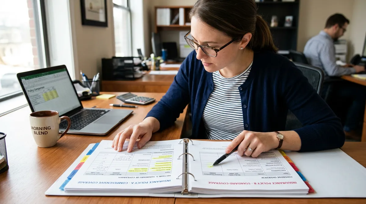 Сравнение страховых условий